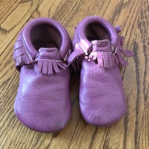 Freshly Picked Purple City Moccs Size 6